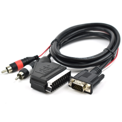 Analogue Nt mini / DAC / MiSTer FPGA Project PACKAPUNCH PRO RGB SCART Cable